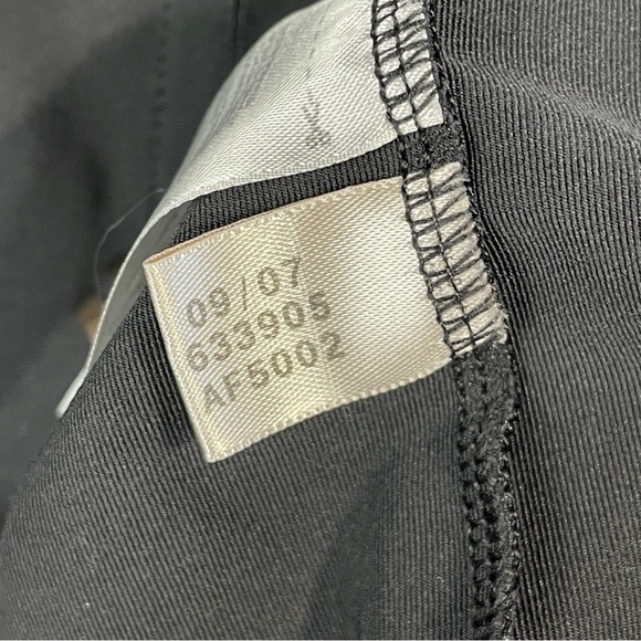 Adidas Golf Shirt Jacket Women’s Large Black Clima365 Gold Logo - Picture 9 of 12